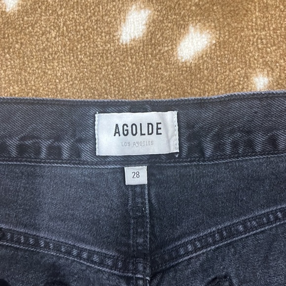 Agolde Parker Shorts - Picture 3 of 4